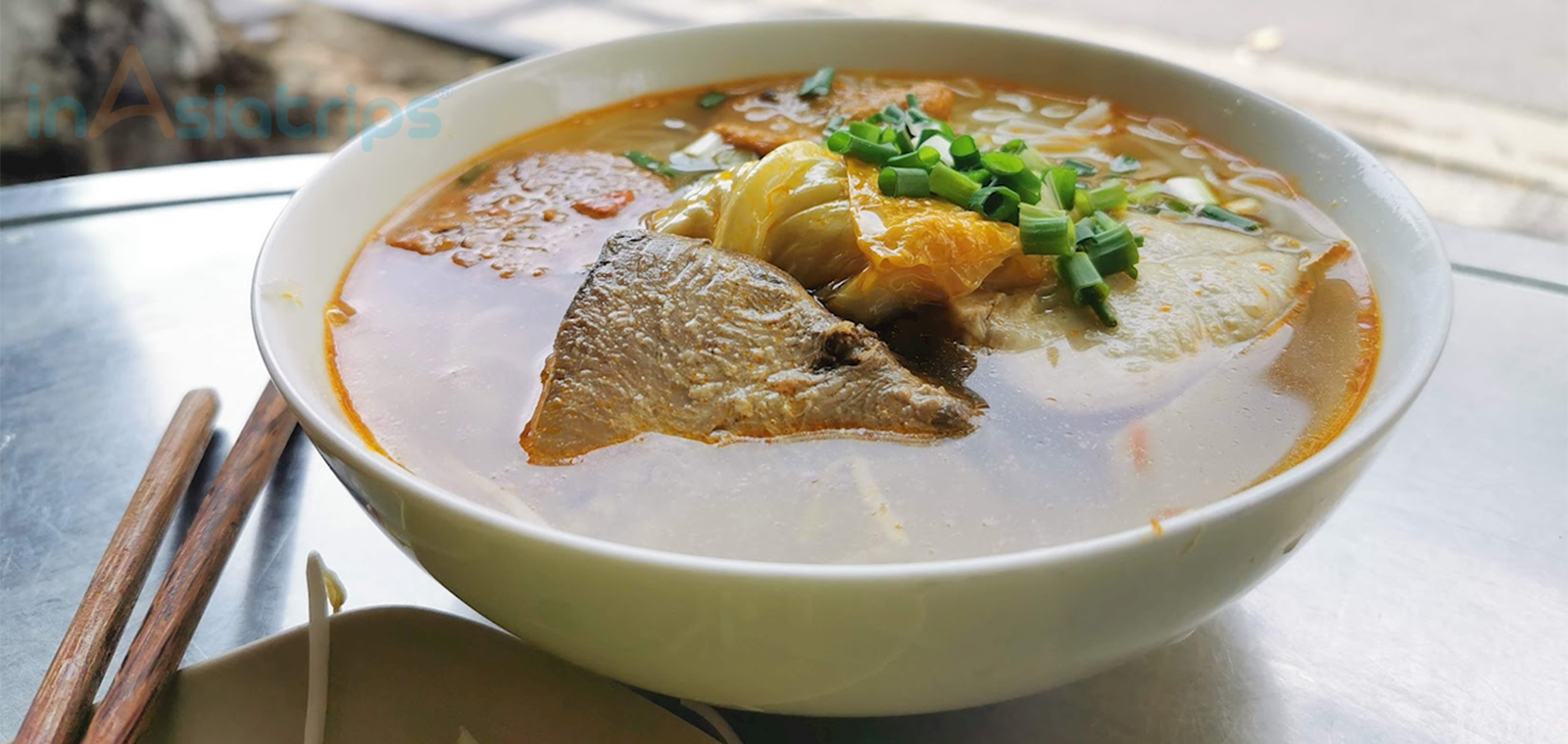 Bún Chả Cá - Fried Fish Cake Noodle Soup