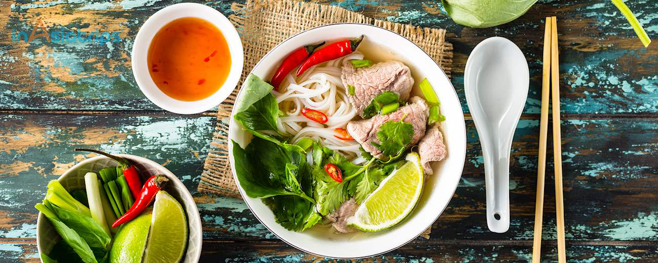 Vietnamese Pho Bo Noddle Soup