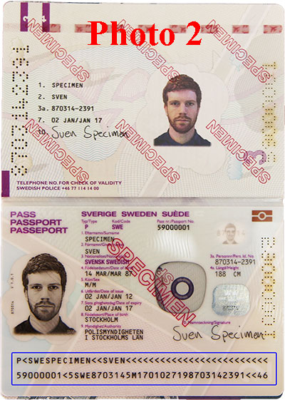 photo of passport