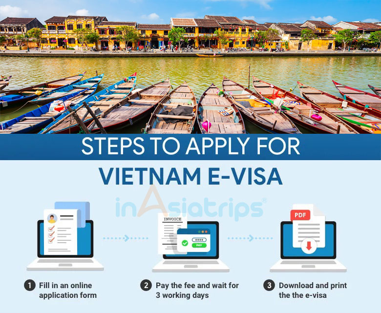 steps to apply visa vietnam